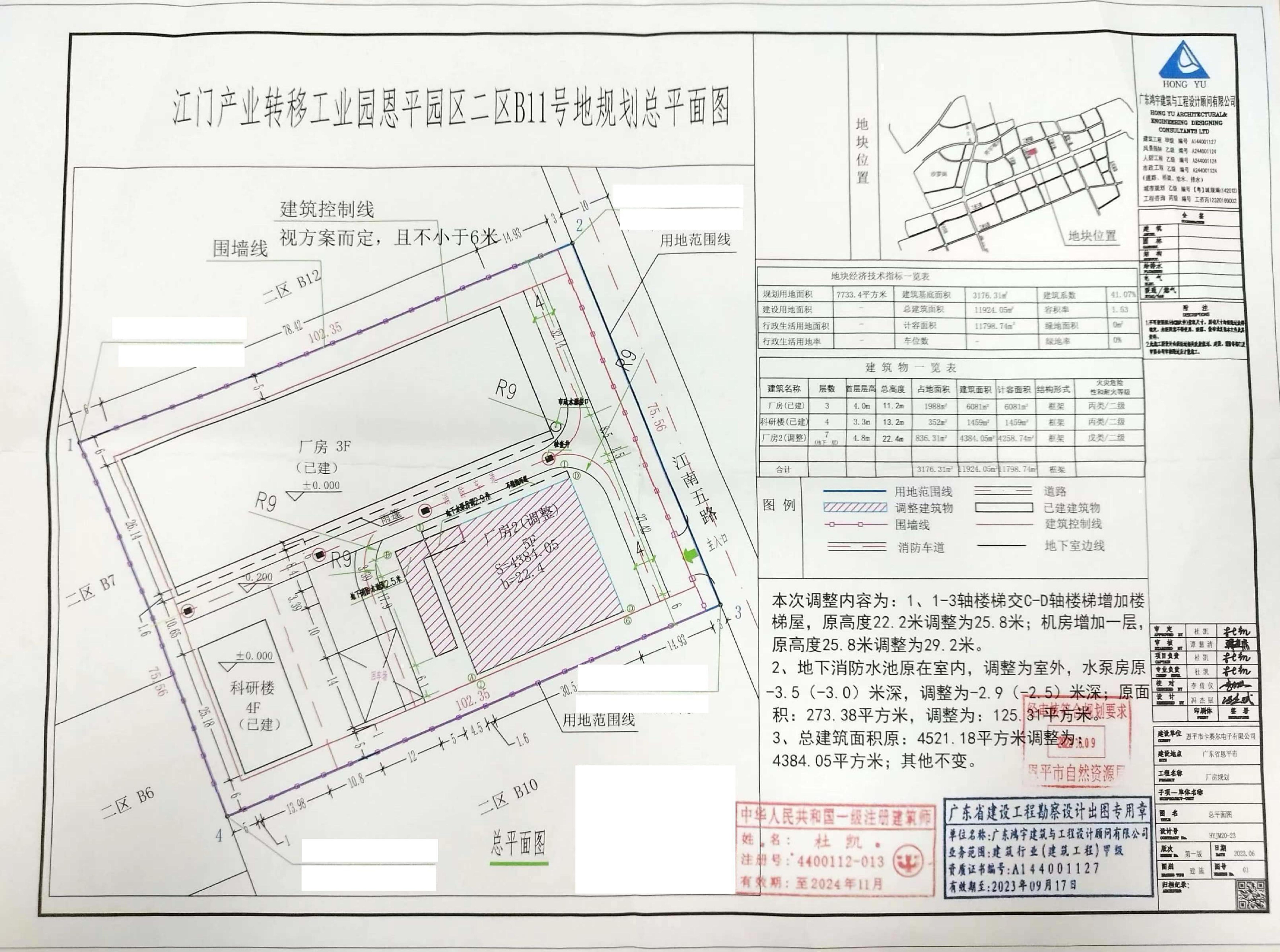 【批后公告】恩平市江門產(chǎn)業(yè)轉(zhuǎn)移工業(yè)園恩平園區(qū)二區(qū)B11號總平面圖_00.jpg